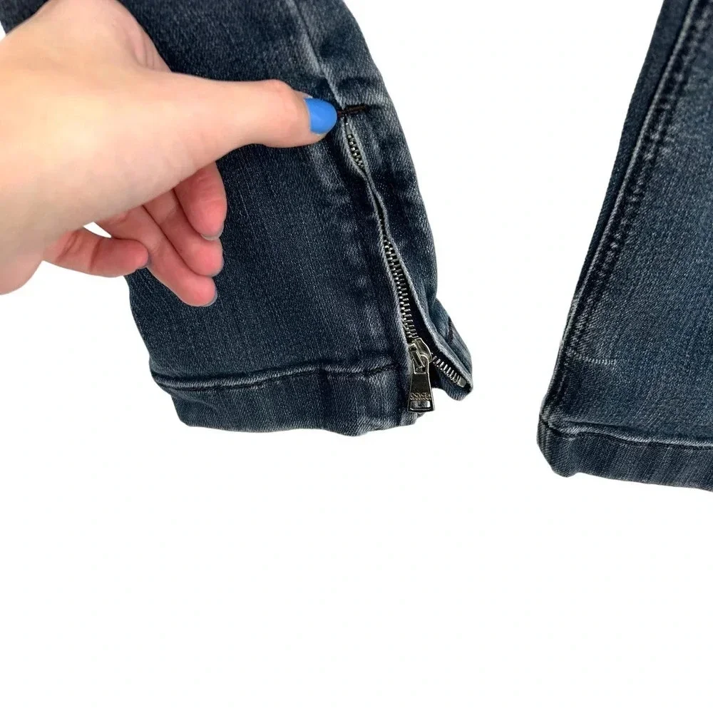 Dolce & Gabbana Low Rise Straight Leg Zipper Ankle Y2K‎ Jeans Size US 8